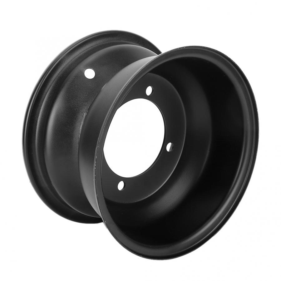 10 Inch 90 Mm/3.54in Gat 4 Stud Voorwiel Velg Voor 250cc Quad Dirt Bike Atv Buggy Zwart accesorios Automovil Rines Para Carro