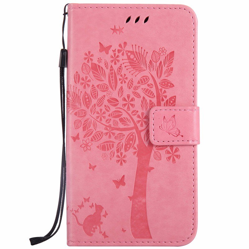 Para Nokia 2,3 6,2 pulgadas Original de lujo funda de silicona para Nokia 2,3 cartera Flip Funda de cuero para Nokia 2,3 cubierta: Pink
