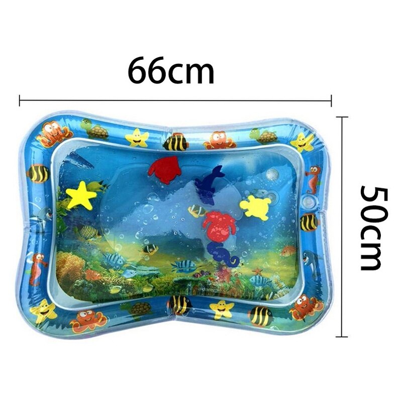 Inflatable Baby Water Mat Fun Activity Play Center For Children And Infants R8W7 Inflatable Portable Bathtubs