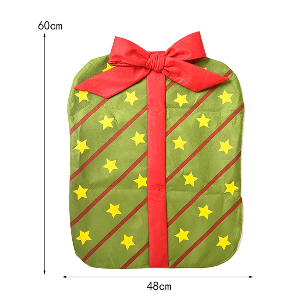 Santa Hat Chair Covers Christmas Decor Dinner Chair Xmas Cap Sets Dinner Table Hat Chair Back Covers For Home: D2