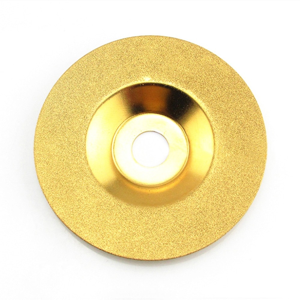 Diamantslipskiva 100mm polerskivor slipskål dremel vinkelslip roterande verktyg bryne slipsten glas