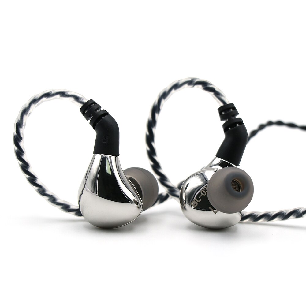 BLON BL03 HiFi 10mm Carbon Diaphragm Dynamic Driver In-Ear Earphone IEM with 0.78mm 2pin Detachable Cable