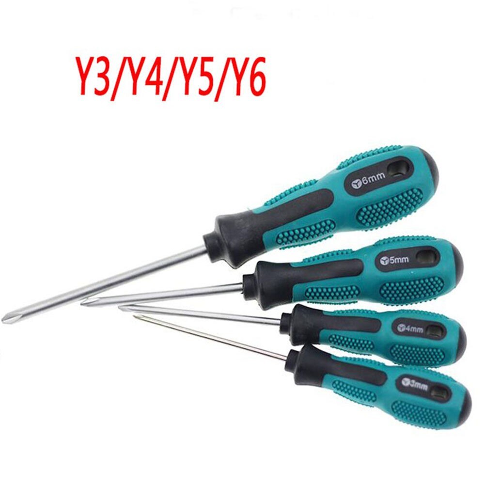 1 pc y-formad triangelskruvmejsel precision  y3/y4/y5/y6 magnetisk skruvmejsel flerverktygsreparationsverktyg för handverktyg