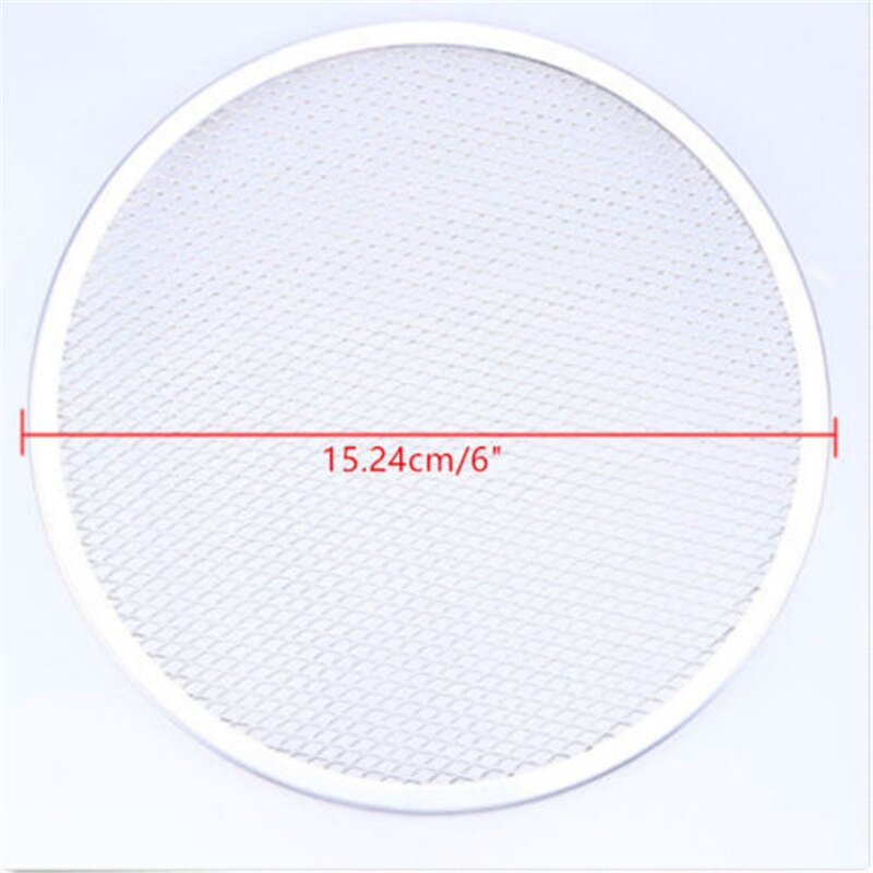 1PC Aluminium Platte Mesh Pizza Screen Ronde Bakplaat Netto Keuken Tool 6 inch-7 inch Keuken gereedschap QB978122