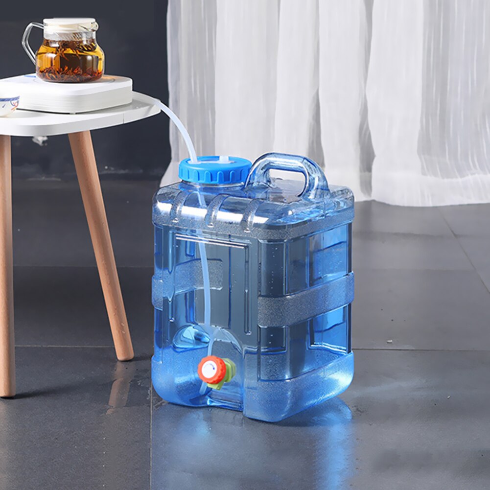 5/7.5/10/12L Capaciteit Outdoor Water Emmer Draagbare Rijden Water Tank Container Met Kraan Voor Camping Picknick Wandelen