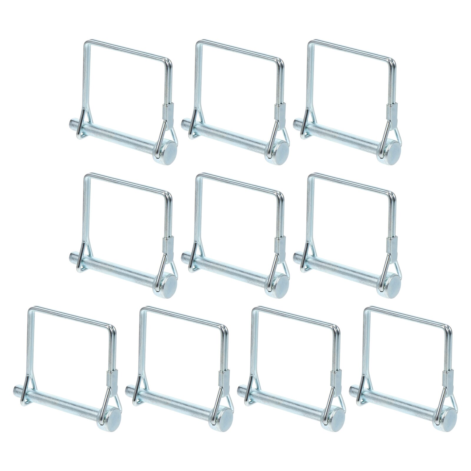 10pcs Safety Coupler Pin Shaft Locking Hitch Pin Wire Retainer Supplies