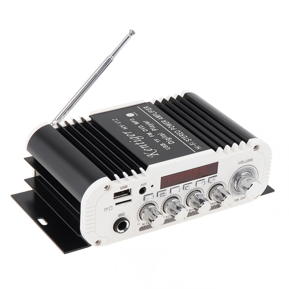 V12 Bluetooth-Compatibel Hi-Fi 2.1CH Auto Audio High Power Subwoofer Versterker Fm Radio Speler Ondersteuning Sd/Usb/dvd/MP3