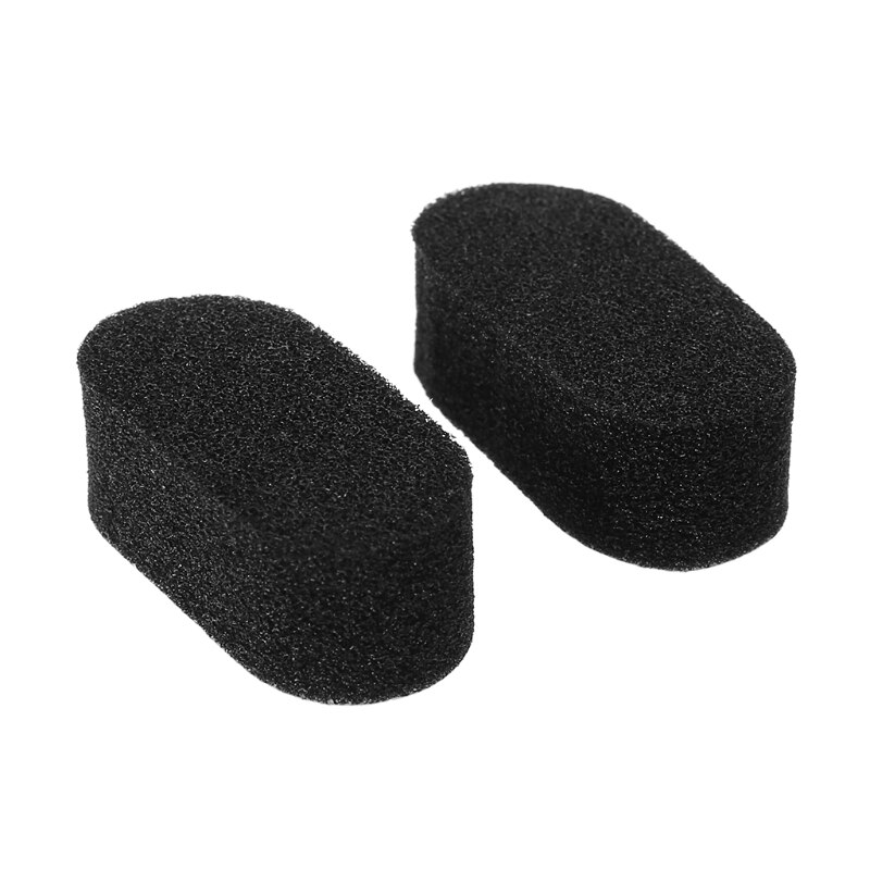 1 Paar Zwarte Vervanging Spons Hoofdband Hoofdband Foam Pads Kussens Reparatie Onderdelen Voor Koss Porta Pro Pp Hoofdtelefoon Headsetdset