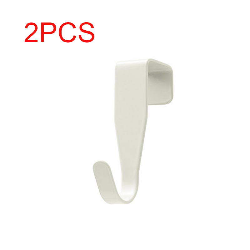 2Stck Schrank Tür Haken Bunte Küche Tür Hinten Aufhänger Schublade Büro Tisch Schlüssel Tasche Lagerung Haken Für Heimat Schlecht zubehör: Licht Grau