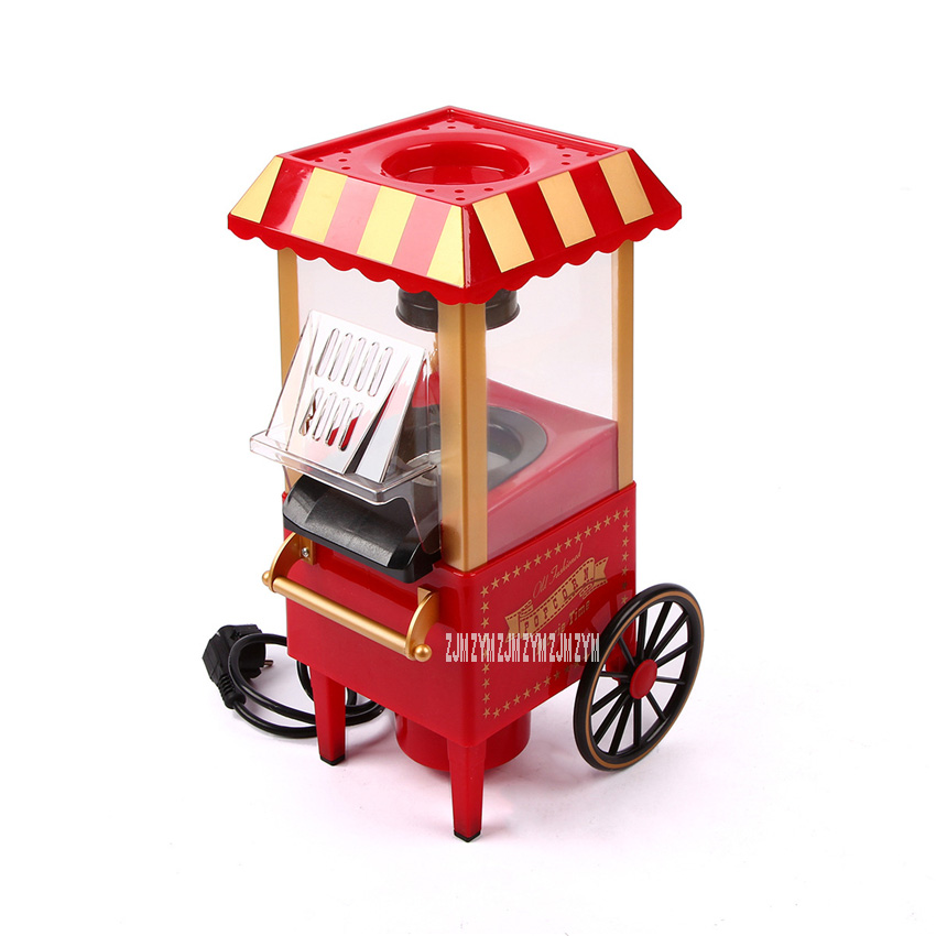 PM2800 métal Non toxique PP Vintage Mini pop-corn Machine ménage rétro Popper Machine petit classique pop-corn fabricant 220V/110V