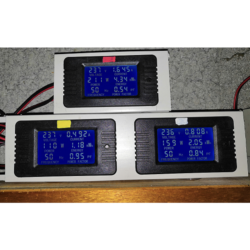 AC 80V ~ 260V 100A Digital Spannung 110V 220V Strom Volt Ampere Meter Watt Kwh Energie energie Voltmeter Amperemeter Voltimetro