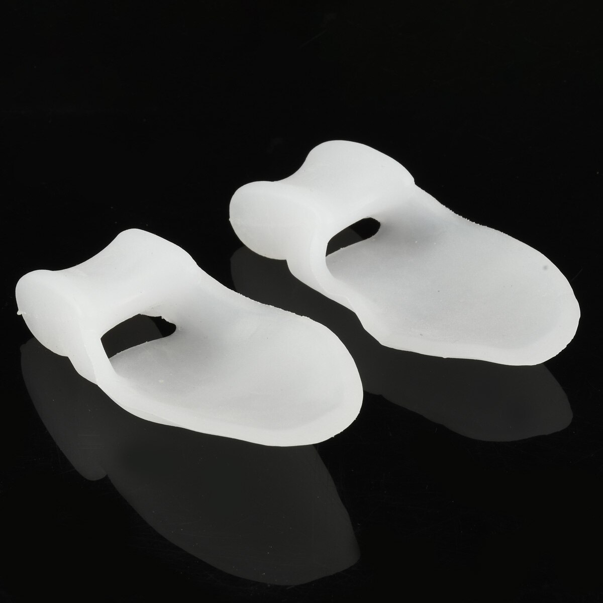 Silikone hallux valgus korrektor tåskillere knystkorrektorer fod finger splitter tommelfinger afstandsstykke fod spreder