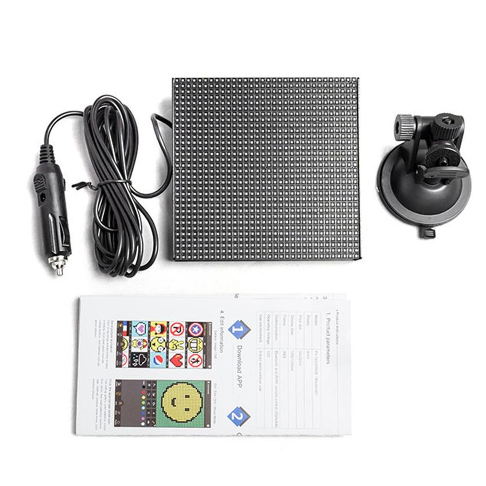 Car LED Expression Light Full Color LED Display Car Rear Window Expression Screen Advertising Screen