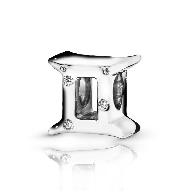 2019 inverno Nuovi 925 Branelli Dell'argento sterlina 12 Costellazioni Dello Zodiaco Pendenti E Ciondoli fit Originale Pandora Braccialetti Donne Gioielli FAI DA TE