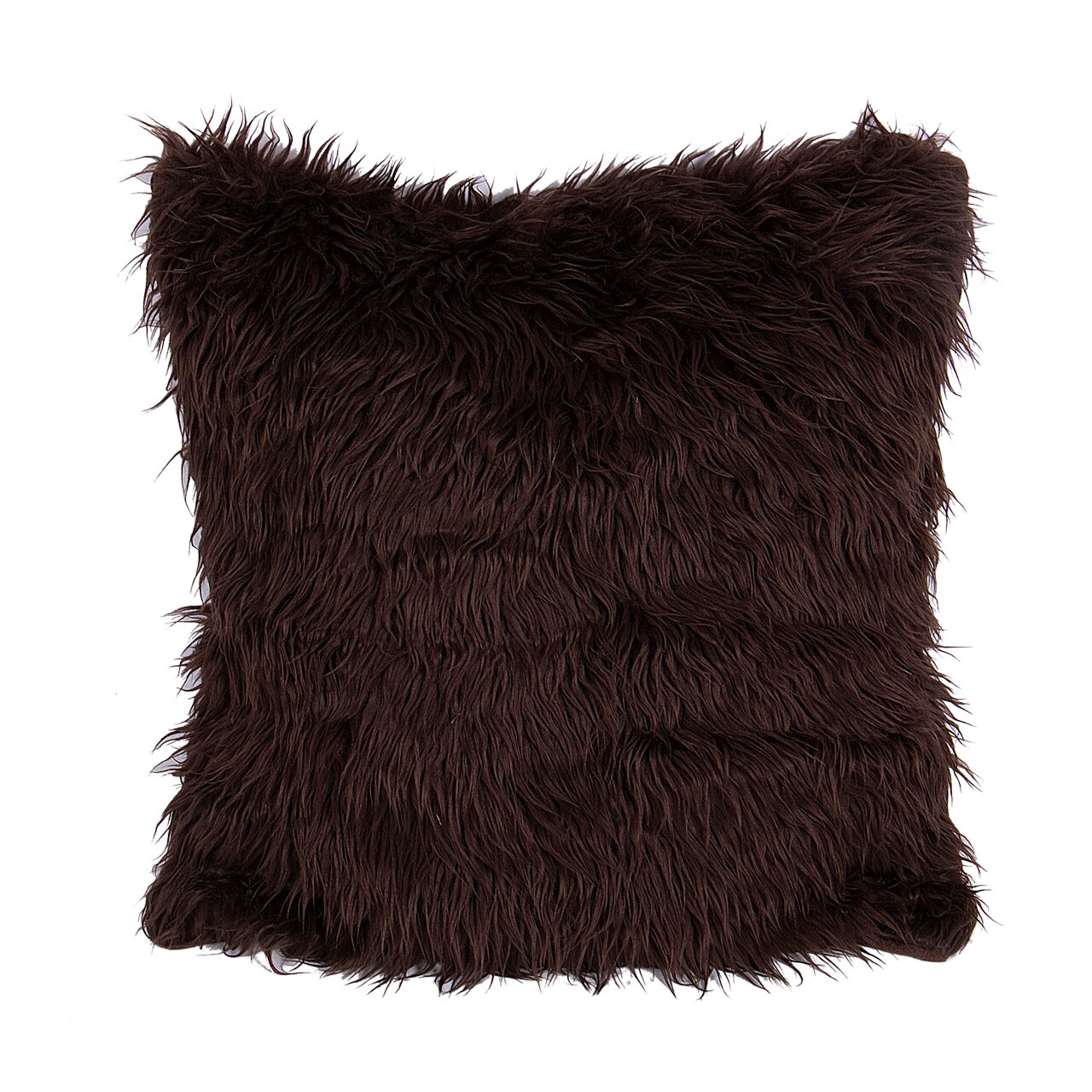 Housse de coussin en peluche solide | Taie d'oreiller en peluche décorative de maison, fourrure de voiture, canapé taille: D1