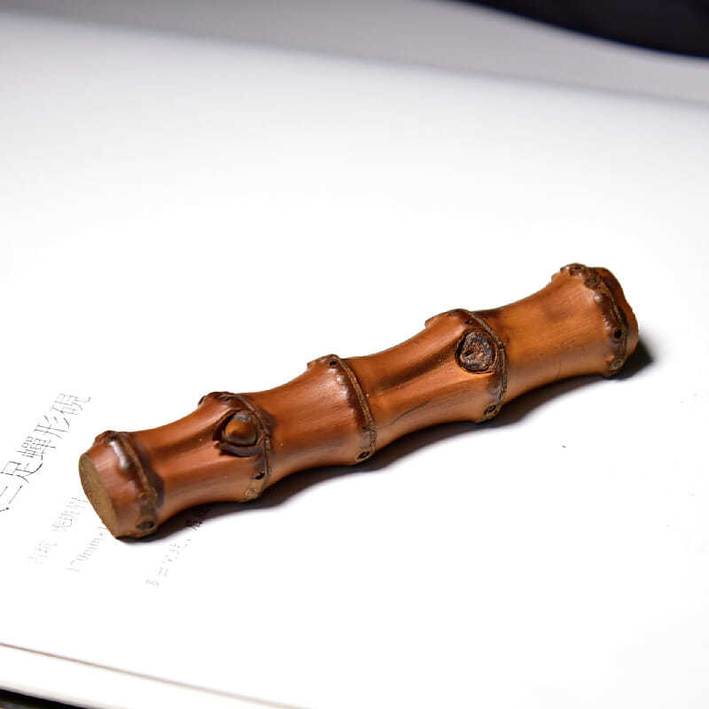 Natuurlijke Bamboe Wortel Brush Pen Rest Chinese Brush Pen Holder Schilderen Kalligrafie Pennen Houder Stand School Briefpapier Leveringen