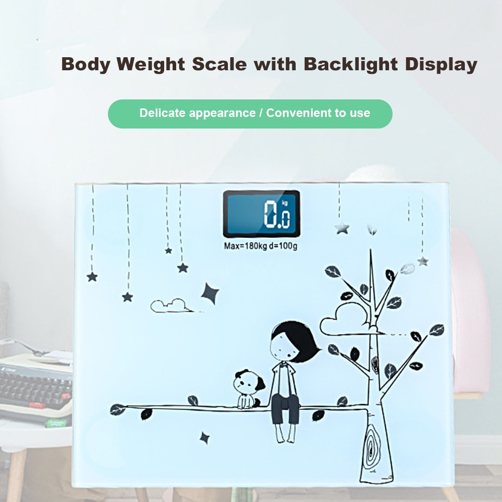 Body Weight Scale Electronic LCD Display Weights Scale Weighing Machine Personal Body Scales 3 type optional