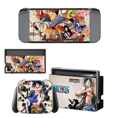 Game Sticker For One Piece For Nintend Switch Console And Controlle Protective Skin Vinyl Decals Dust-proof: YSNS0478