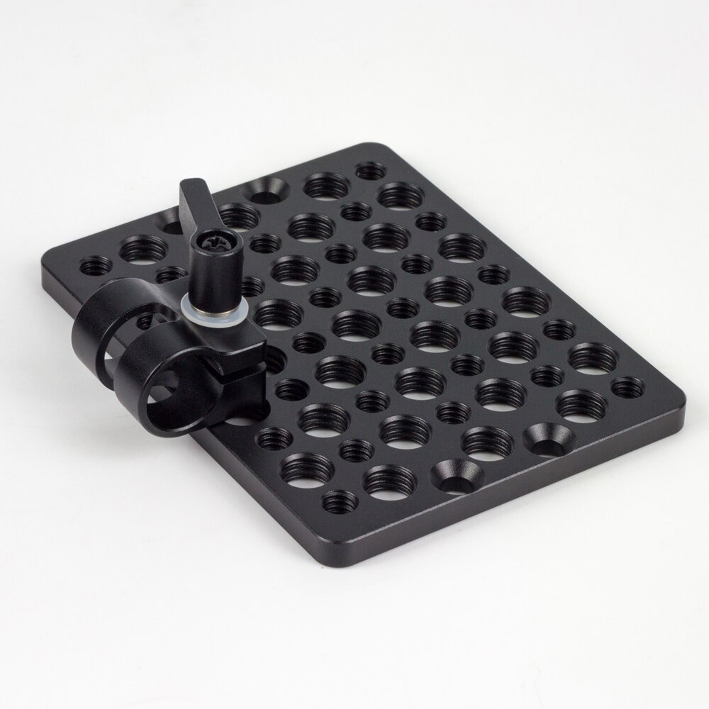 1/4" Attaching Extension 15mm Rod Clamp fr Follow Focus Camera Rig Armor Cage Gimbal Accessories Part