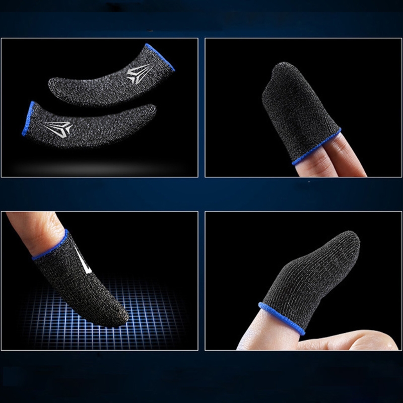Funda para el dedo para Gaming, a prueba de sudor, guantes transpirables para los dedos, para juegos móviles, pantalla táctil