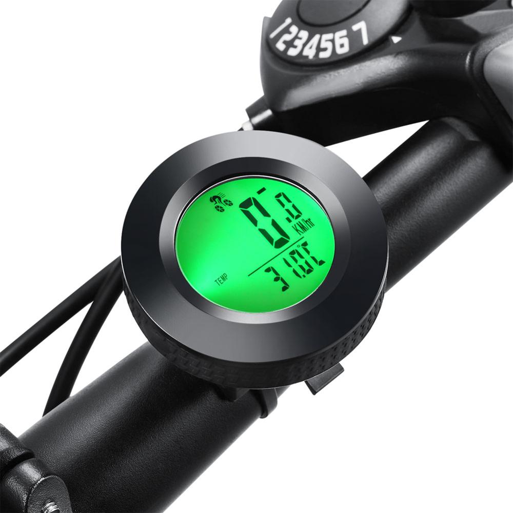 Waterdichte Mountainbike Codetabel Lichtgevende Draadloze Gps Lcd-scherm Digitale Snelheidsmeter Kilometerteller Fietsen Teller Accessoires