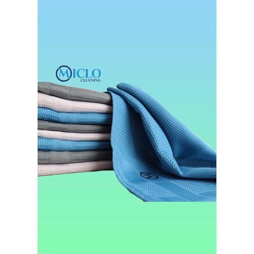 Miclo chiffon microfibre de nettoyage (Pella En) 3 pièces grande taille cuisine absorbant Micro lingette épaisse nettoyage nappe serviette de cuisine