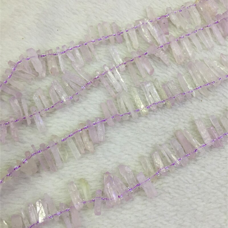 Di alta Qualità Naturale Genuino Rosa Chiaro viola Kunzite Spodumene Grezzo Minerale Opaca Ruvida arpione Perline 15 "04307