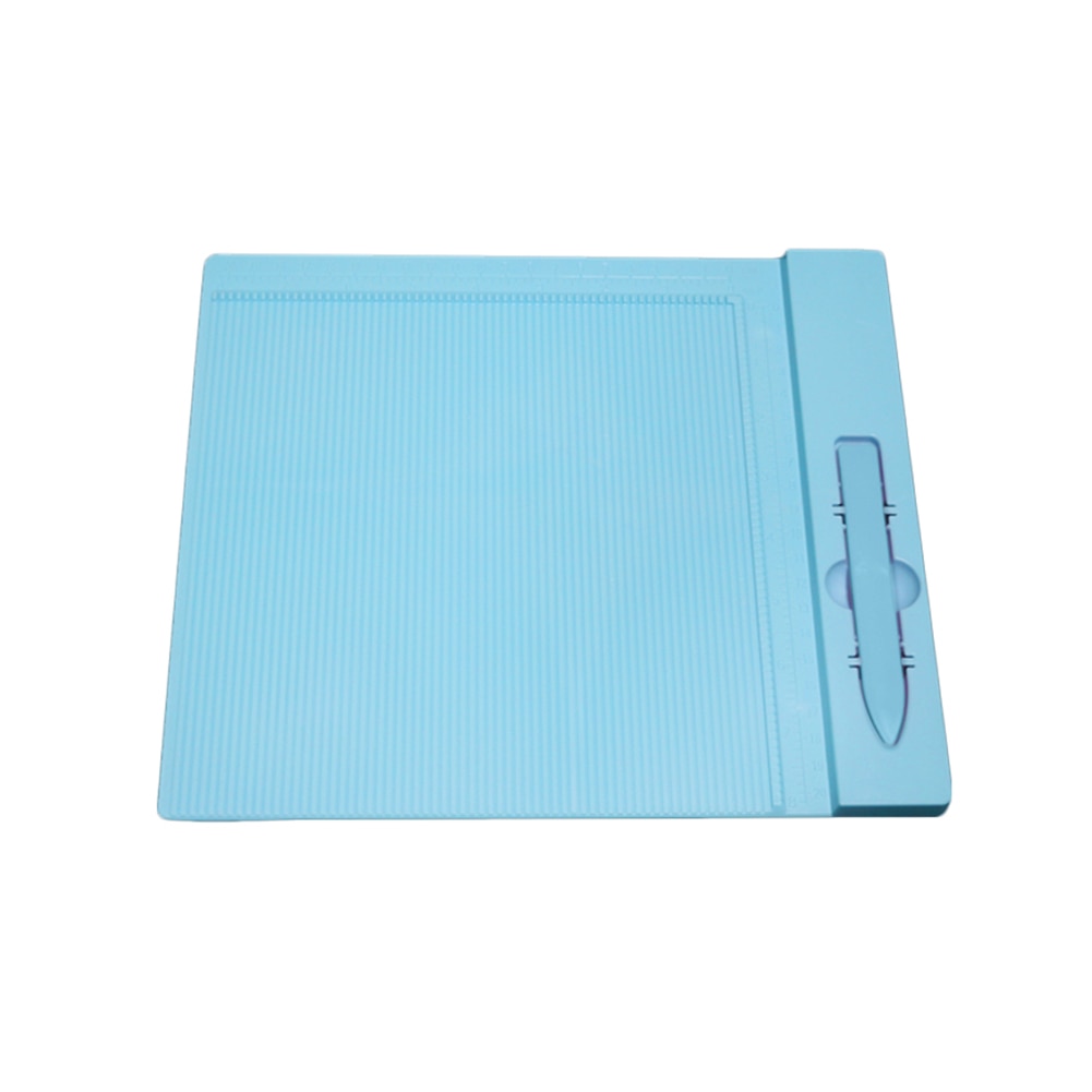 270x230mm Plastic Scoring Board Paper Card Cuting Board Craft DIY Tool with Measuring Grid TY