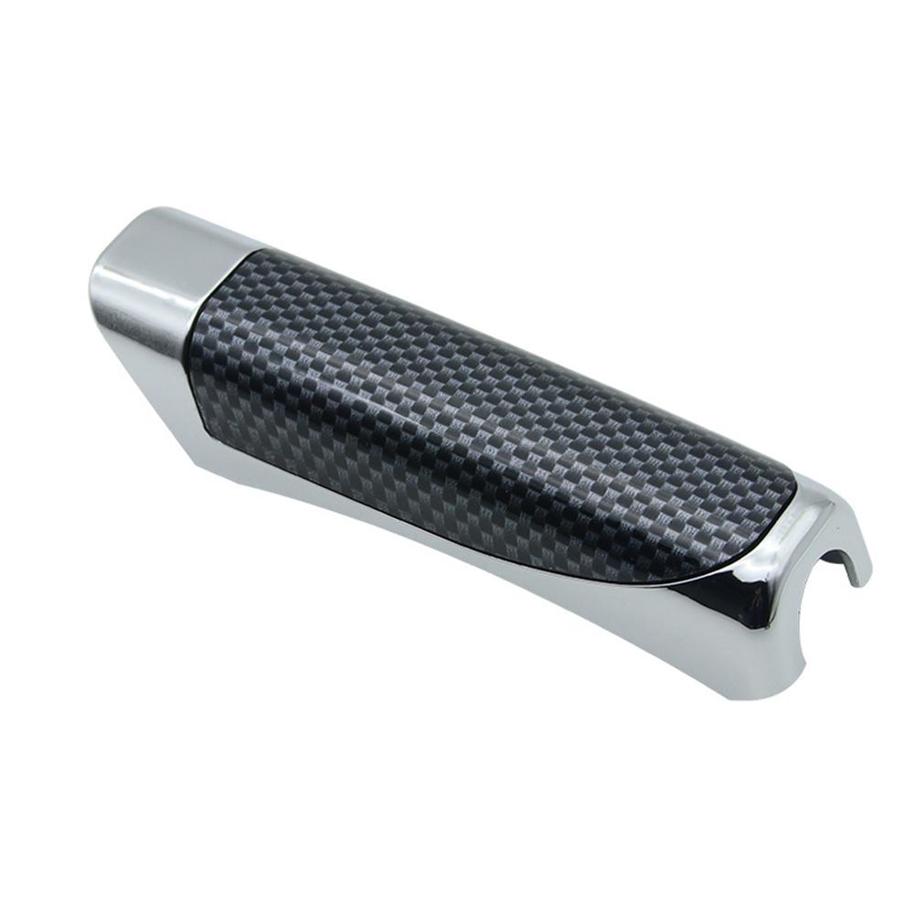 Car Hand Brake Cover Universal Car Handbrake ABS Plastic Cover Anti-Skid Auto Parking Brake Protector Decor Cover: Yellow