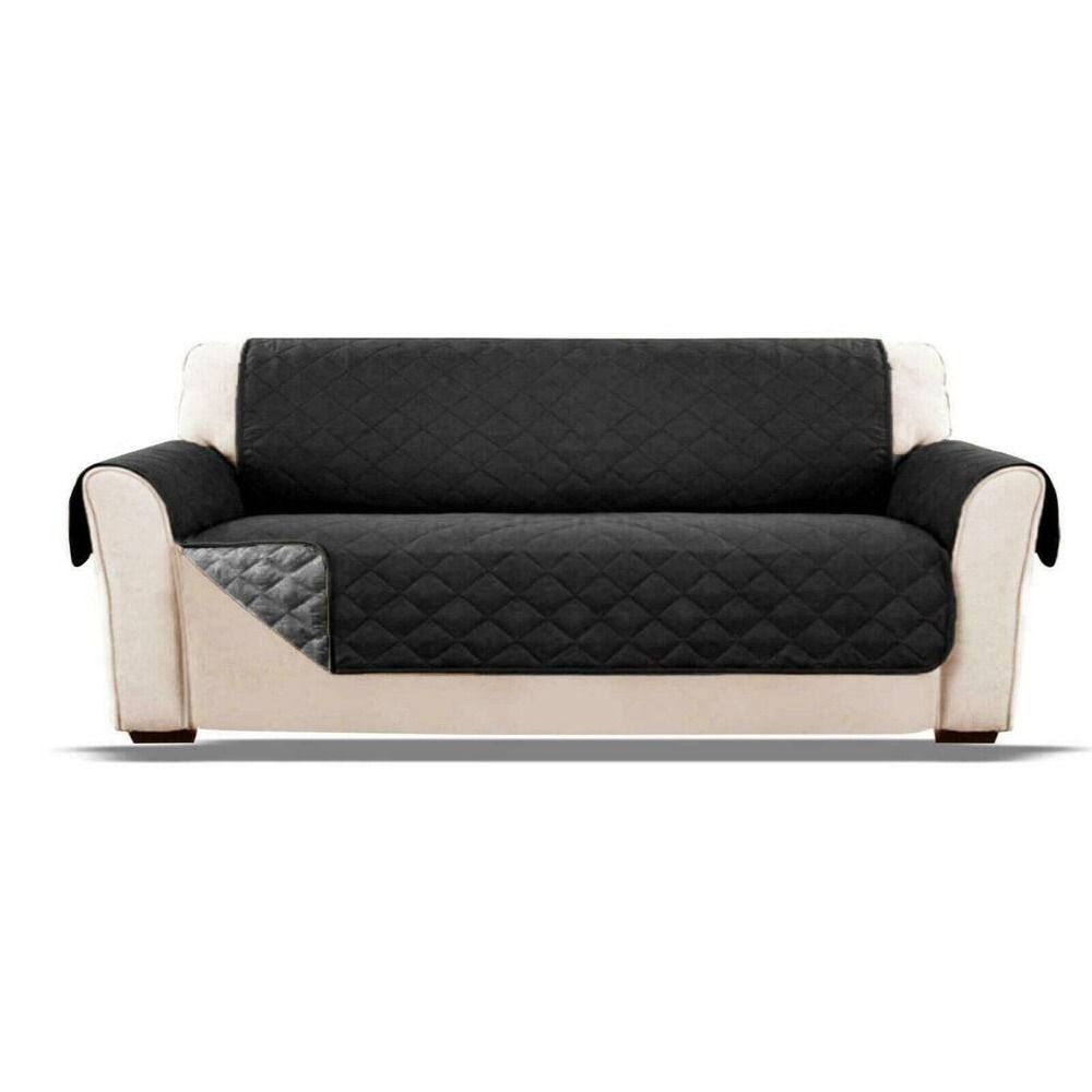 Waterproof Sofa Cover Anti-wear Couch Cover for Dog Pet Kids Recliner Armchair Furniture Slipcovers 1/2/3 Seater Protect