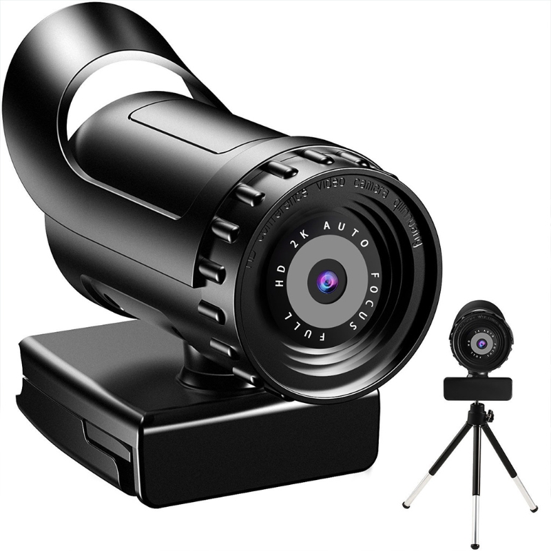 2K 4K High Definition Webcam Met Ingebouwde Microfoon Groothoek View USB2.0 Plug En Play Camera voor Conferentie Bellen: 2k
