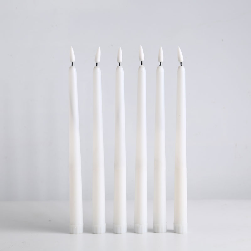 Pack of 12 Remote or not Remote Christmas Candles,Flameless bougie anniversaire,Battery Taper Candles For Birthday Party