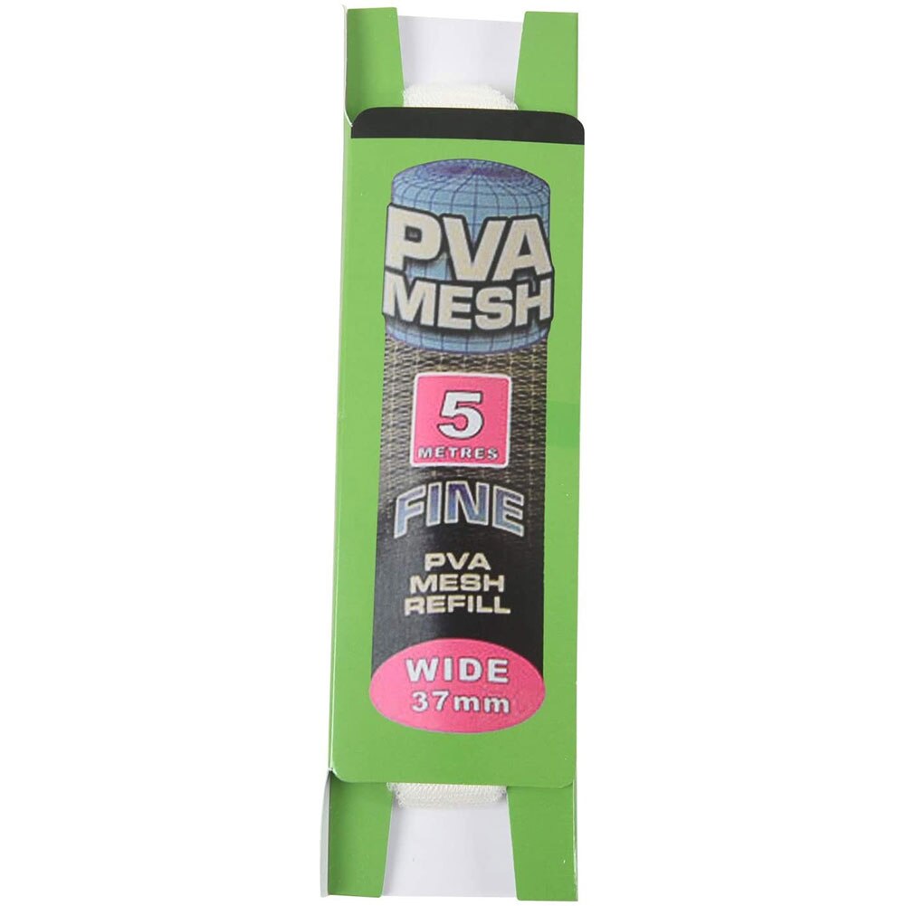 5M PVA Fishing Mesh Soluble Narrow Fishing Network Water Soluble Mesh White Refill Stocking Bait Bag Protect Fish Net: Yellow