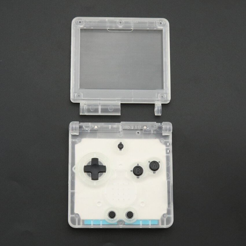 YuXi For GameBoy Advance SP Classic clear Limited Edition Replacement Housing Shell for GBA SP Housing Case Cover: Clear