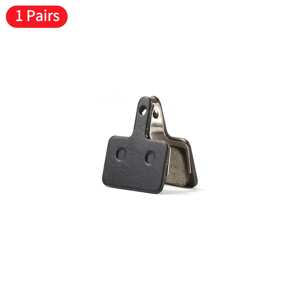 Pastillas de freno de disco para bicicleta de montaña, piezas de resina semimetálicas para SHIMANO M375 M445 M446, 10/15/20/30/40/50 pares: Blanco