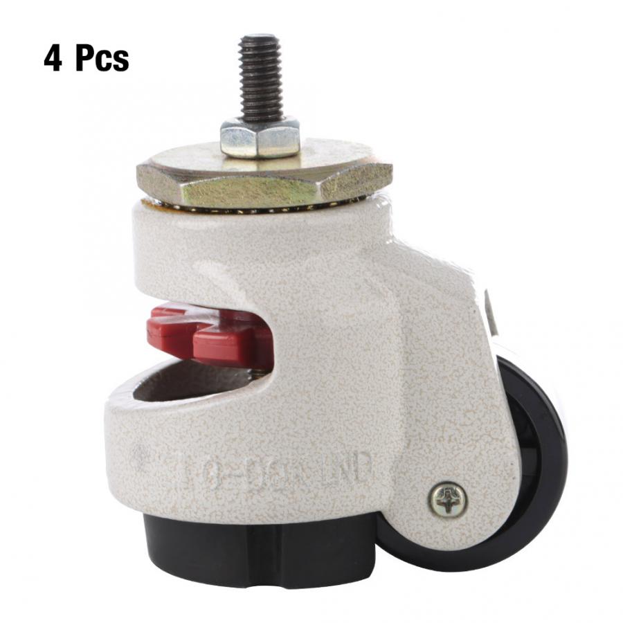 caster wheel 4pcs Heavy Duty Level Adjustment Caster Threaded Stem Industrial Roller Wheel wheel for trolley