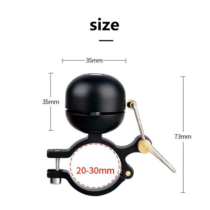 Bicycle Bell Ultra-light Installation of 20-30mm diameter handlebars for brompton bike bell