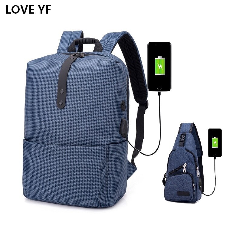 Hommes de Ms Sacs À Dos sacs d'école USB Jeunesse – Grandado