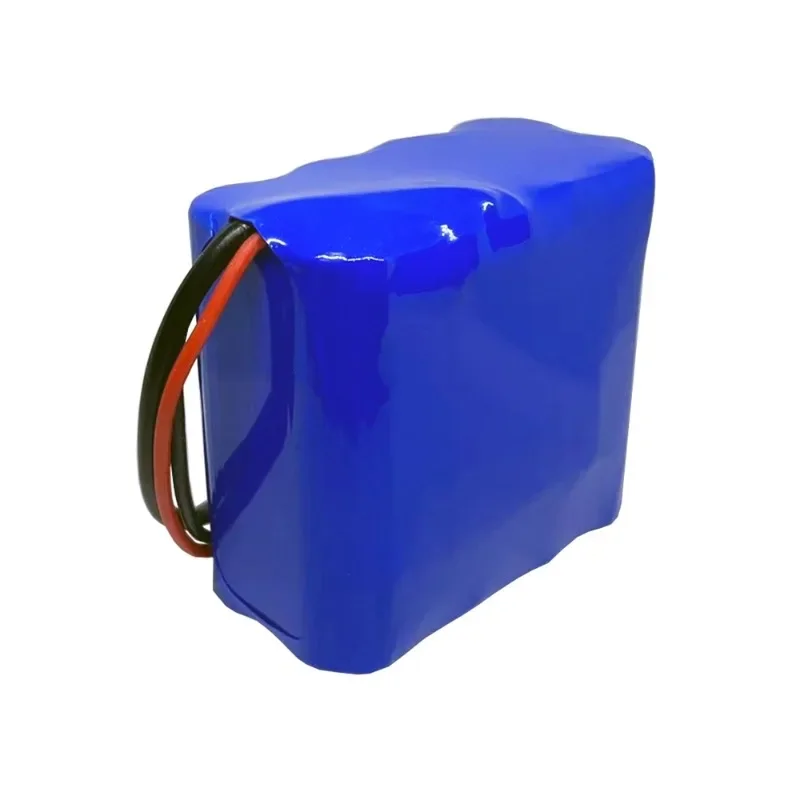 Batería de litio de 14,8 V/14,4 V, 6,8ah, 18650, 4S2P, 6800mAh, BMS integrado de 10A para altavoces Bluetooth y luces de pesca nocturna