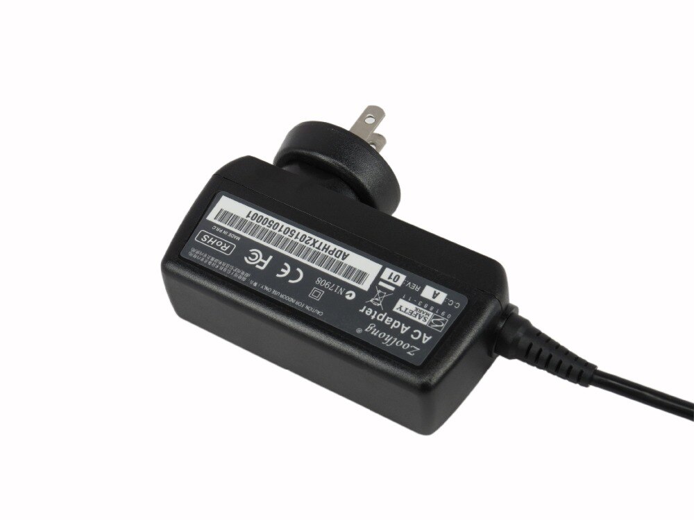 19V 1.75A AC Power Adapter Travel Plug Wall Charger for ASUS Vivobook S200 S200E S220 X200T X201E X202E F201E Q200E