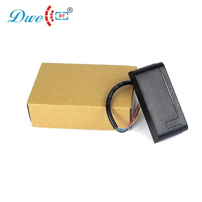 Access control rf id card 12v rfid reader 125khz antenna wiegand 26 gate card reader with 10 pieces keyfob