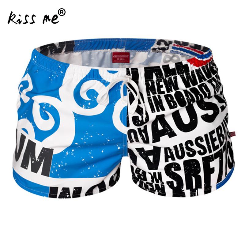knapp Gedruckt Männer Strand Gremium kurze Hose Sommer Surfen Badehose Elastische Taille Bademode Atmungsaktiv Strand Unterhose Männlichen: 1 / s