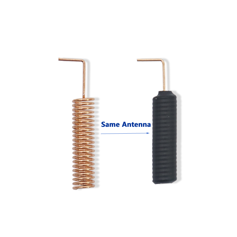 100Stck 433MHz Lora Antenne - 2~3dBi gewinnen - Interne Kupfer Helikal Antenne - IP67 Wasserdicht - Signal Booster
