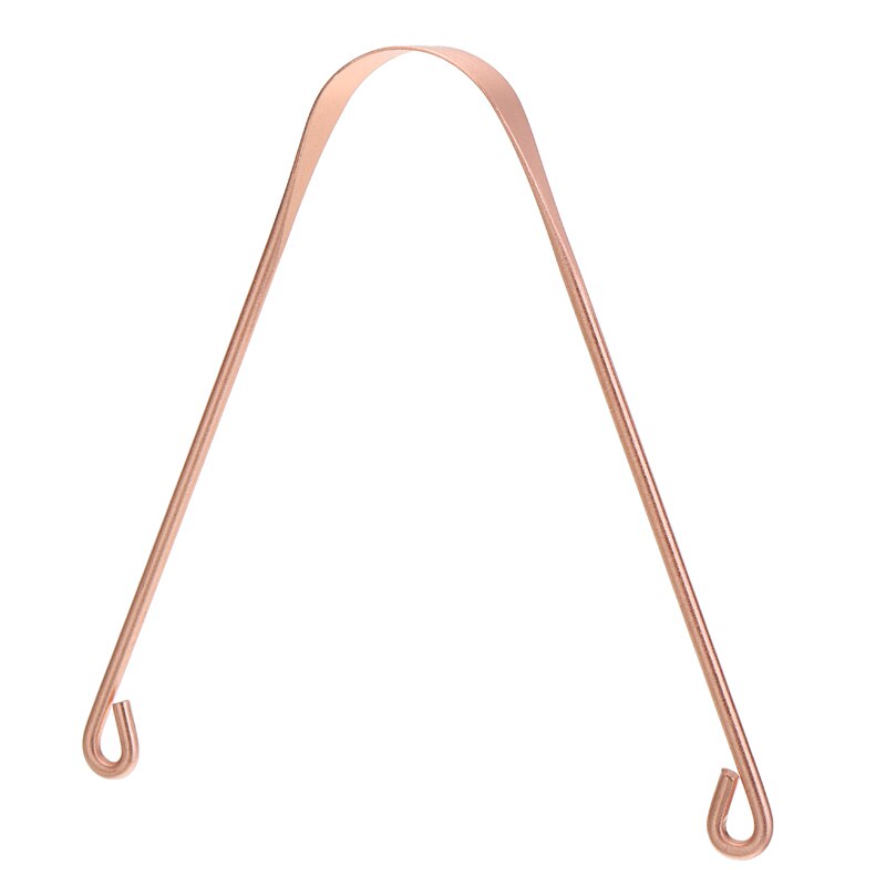 1 Pcs Tong Schraper Schoner Metalen Reiniging Schraper Voor Mannen En Vrouwen Tong Tandenborstel Dental Mondhygiëneprotocol Tool