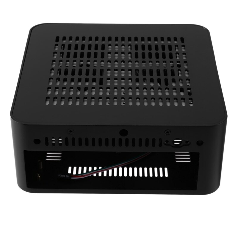 L80S Computer Cases Aluminum Chassis Desktop Mainframe With Usb 3.0 Port Hollow For Game Chassis Diy Mini Pc Itx Case