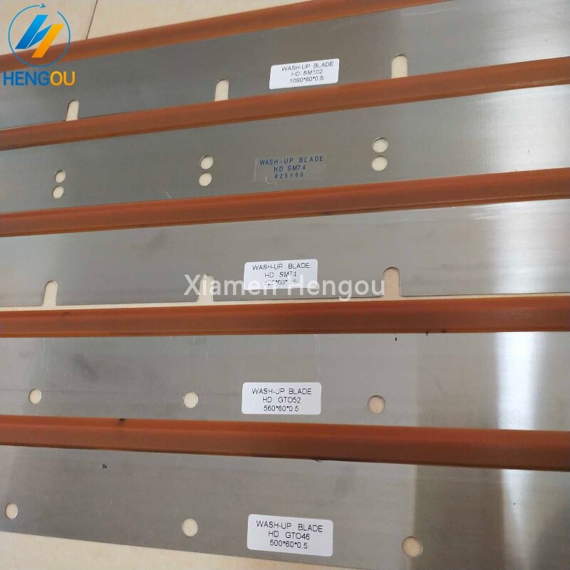 2 sztuk importu materiał poliuretanowy Heidelberg ostrze do mycia GTO52 GTO46 MO SM52 SORM SM74 CD74 XL75 SM102 CD102 42.010.180