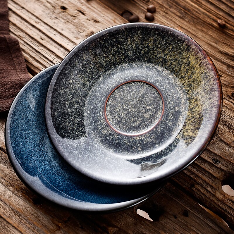 220ml fine bone china coffee cup and saucer funny Japanese-style coffee mug cafe espresso cup coffee cups