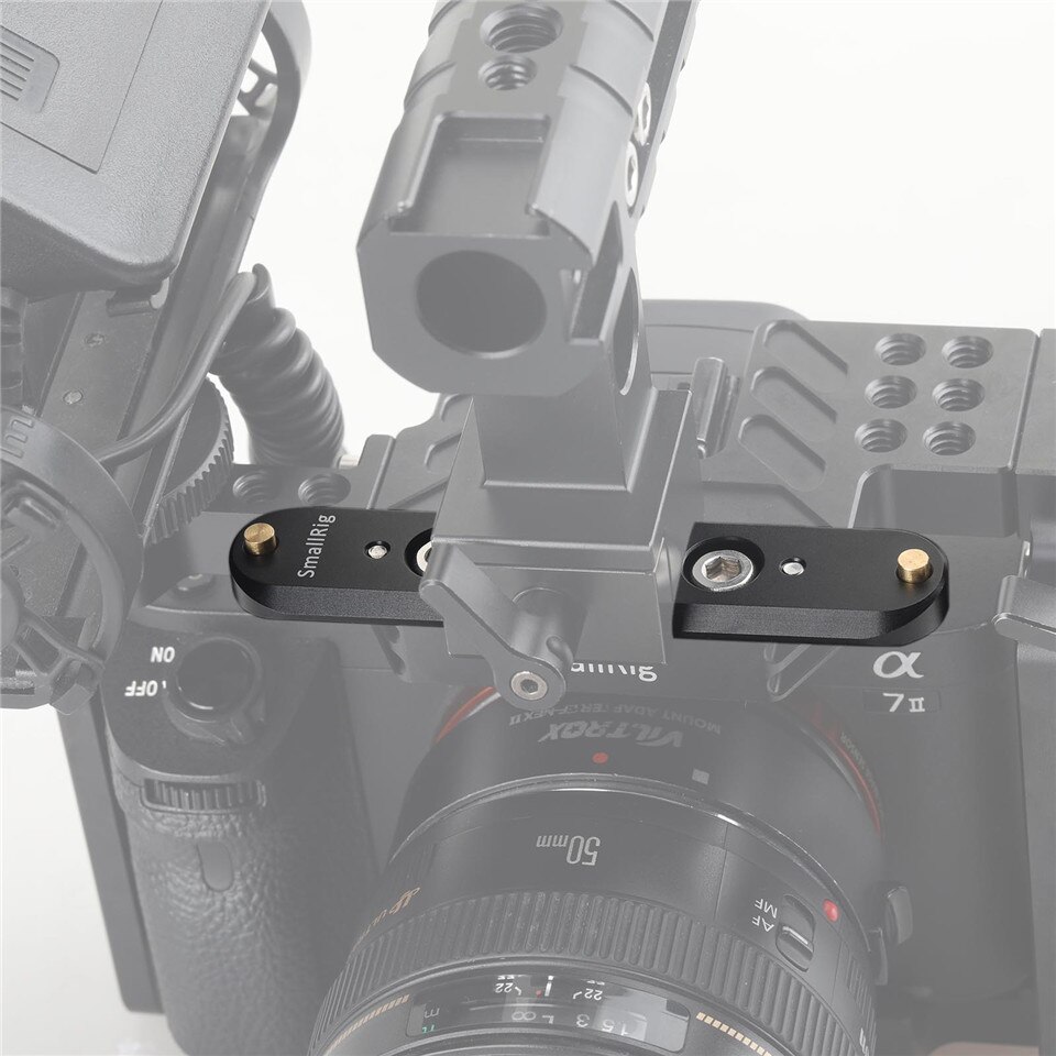 SmallRig Safety NATO Rail 93mm Long for Nato Handle Camera Cage EVF Monitor Mount - 1933