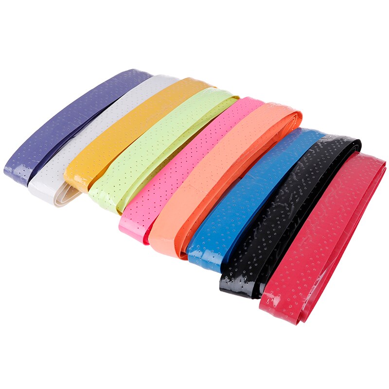 Anti-slip Ademend Sport Over Grip Zweetband Tennis Overgrips Tape Badminton Racket Grips Zweetband