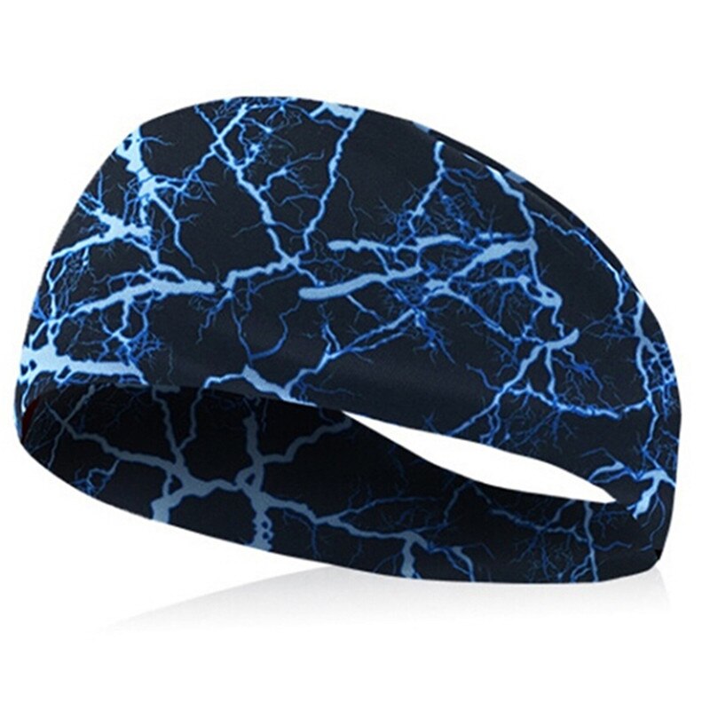 Warmere winter hoofdband dames heren oor polar fleece ski-muff stretch spandex hoofdband haarband accessoires: Bl